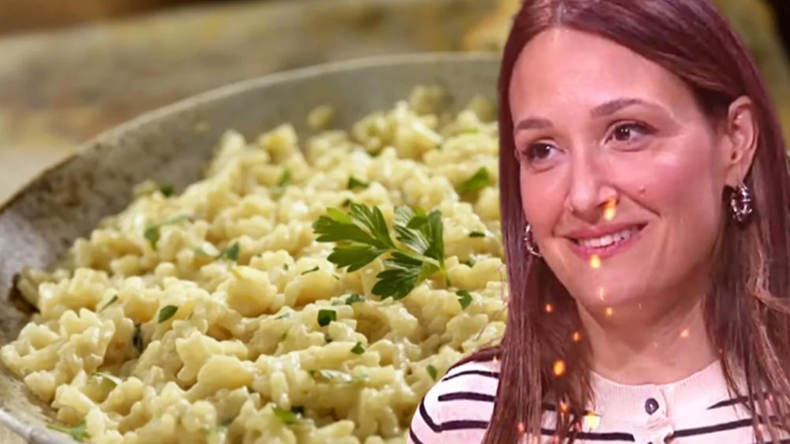 Gupse Ozaydan damak catlatan risotto MasterChefte sefleri mest etti izleyen tarifin pesine dustu