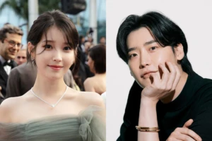 IU and Lee Jong suk