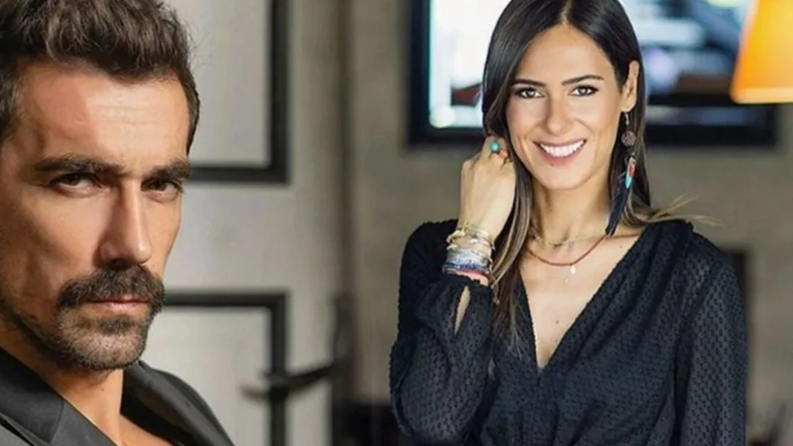 Ibrahim Celikkol ve Natali Yarcan dunyaevine girdi Iste dugunden ilk kare