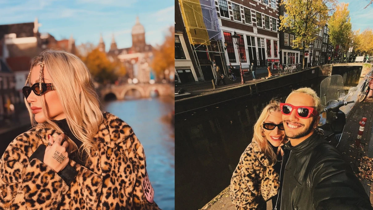 İrem Derici’nin Galatasaray-Ajax maçı için gittiği Hollanda'da başına gelmeyen kalmadı! Polisler peşine takıldı 8 Irem DErici 3 4