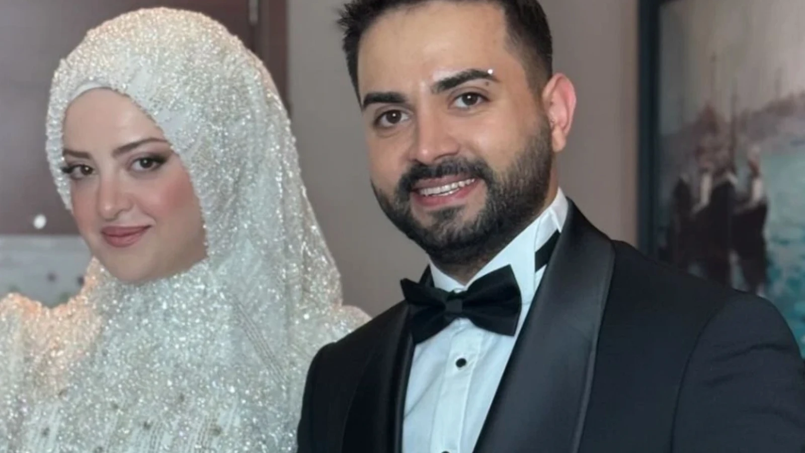 Kadir Ezildi ile evlenen Gamze Turkmenden kardesine cicek kiyagi Yorumlar havada ucustu