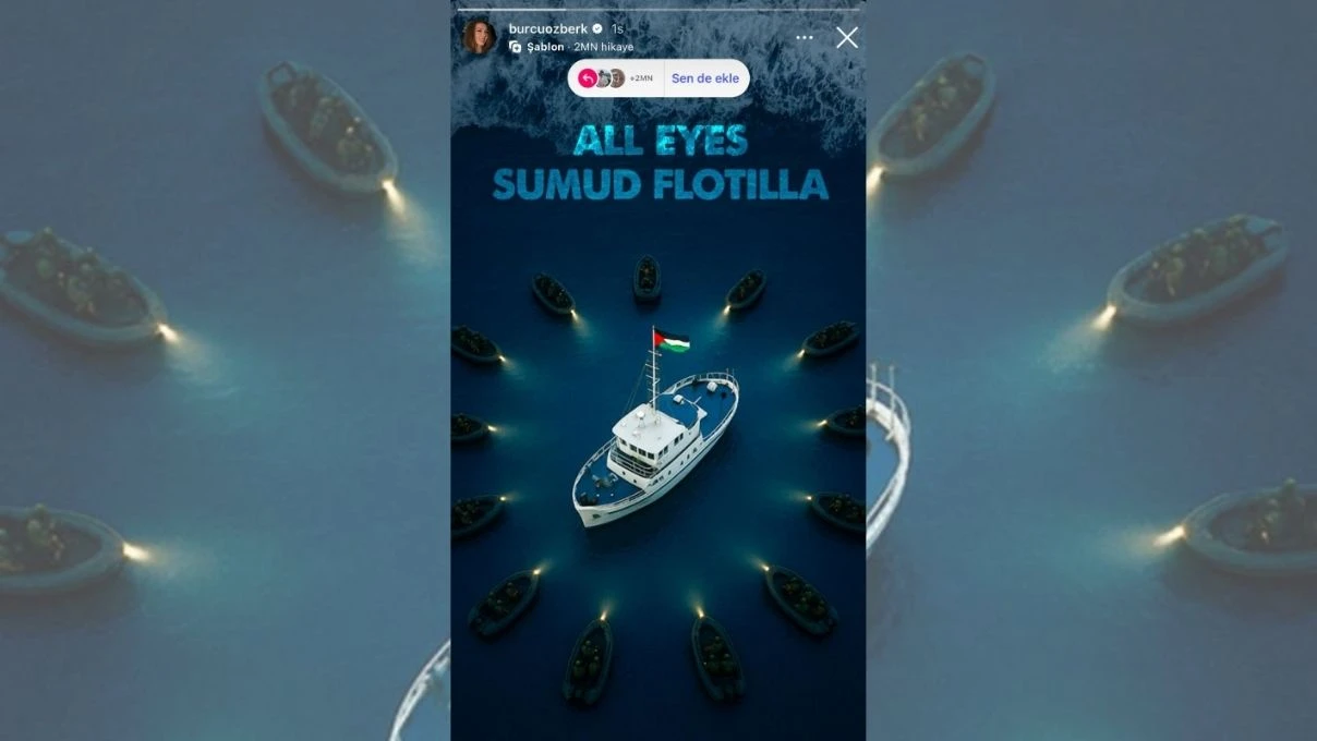 Ünlü isimler Küresel Sumud Filosu’na ses oldu! Paylaşımlar rekor kırdı