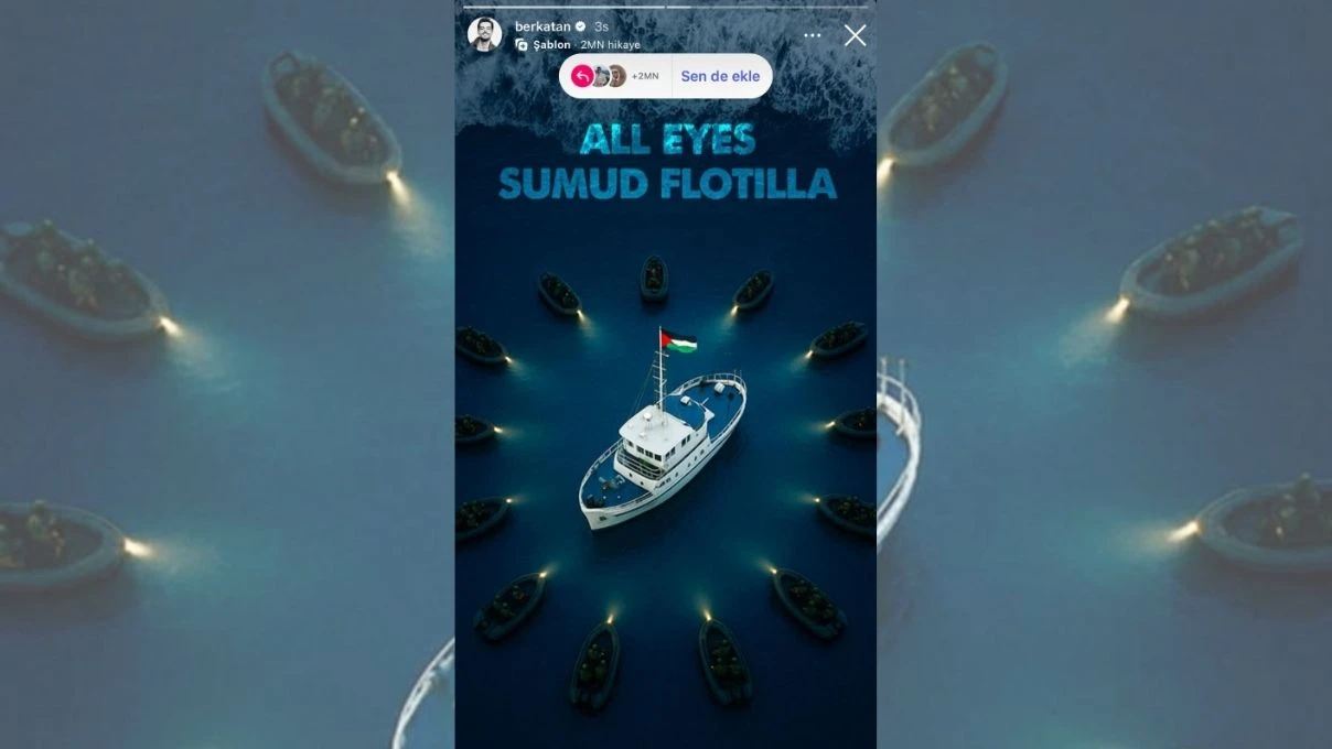 Ünlü isimler Küresel Sumud Filosu’na ses oldu! Paylaşımlar rekor kırdı