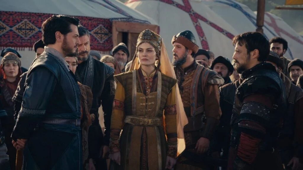 Kurulus Orhan 5. Bolum fragmaninda Osman Gazi Orhan Beye muhru devretti Kayinin yeni vekili Orhan Bey oldu