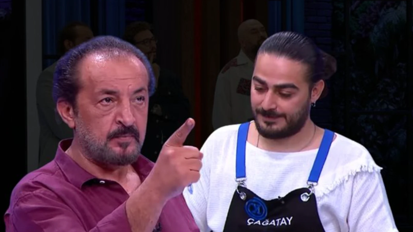 MasterChef Cagatay Mehmet sef kavgasi kurgu muydu Sosyal medya ayaga kalkti tepki yagiyor