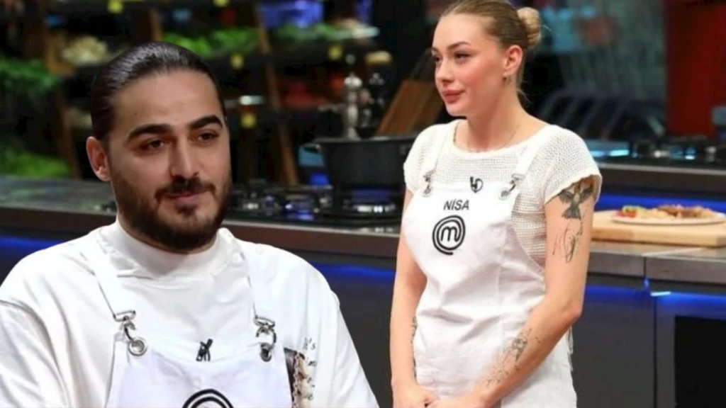 MasterChef Cagatay ve Nisa ask mi yasiyor Herkes ters kose oldu sosyal medya bunu konusuyor