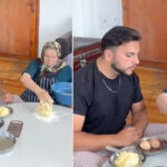 MasterChef Furkanin babaannesiyle yaptigi cevizli eriste videosu izlenme rekoru kirdi Iste izleyenlerden tam not alan o tarif