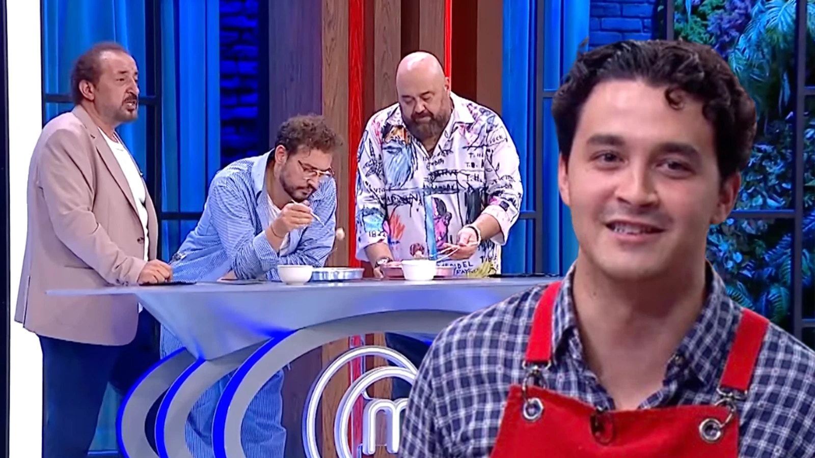 MasterChef jurisi Mehmet Yalcinkayadan Merte ter dokturen soru annen mi kaynanan mi