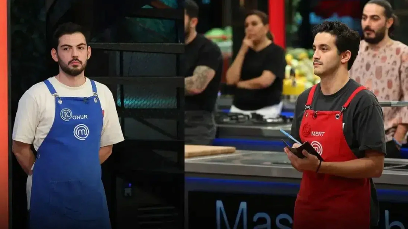 MasterChef mavi takim kaptani Onurdan kirmizi takim kaptani Merte buyuk jest Sefler bile sasti kaldi