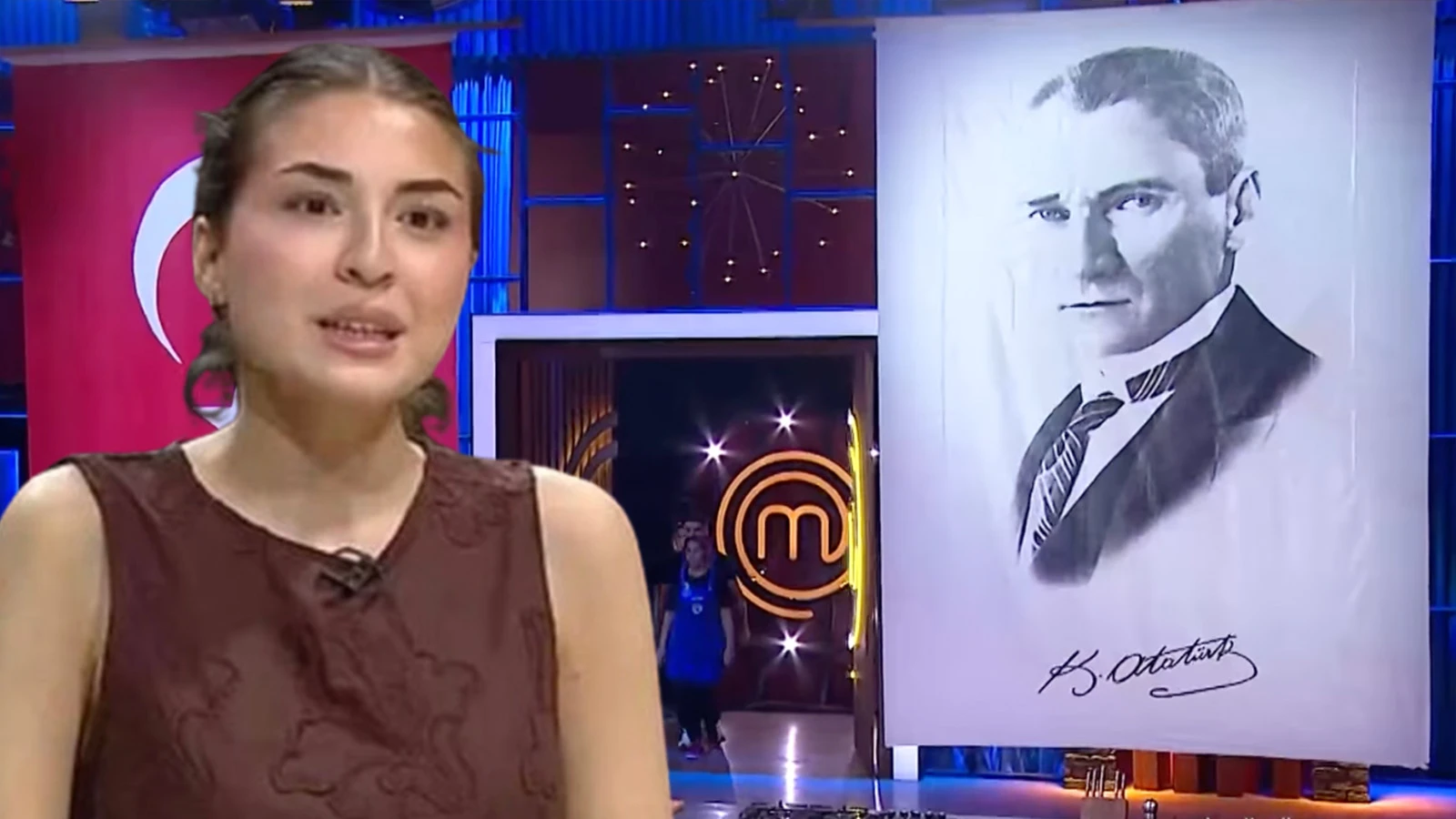MasterChefte Ataturk sevgisi Isvecte buyuyen Aylanin 10 Kasim sozleri yurekleri isitti