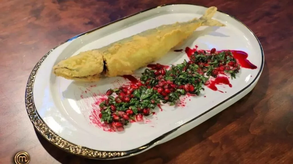 MasterChefte uskumru dolmasi tarifi