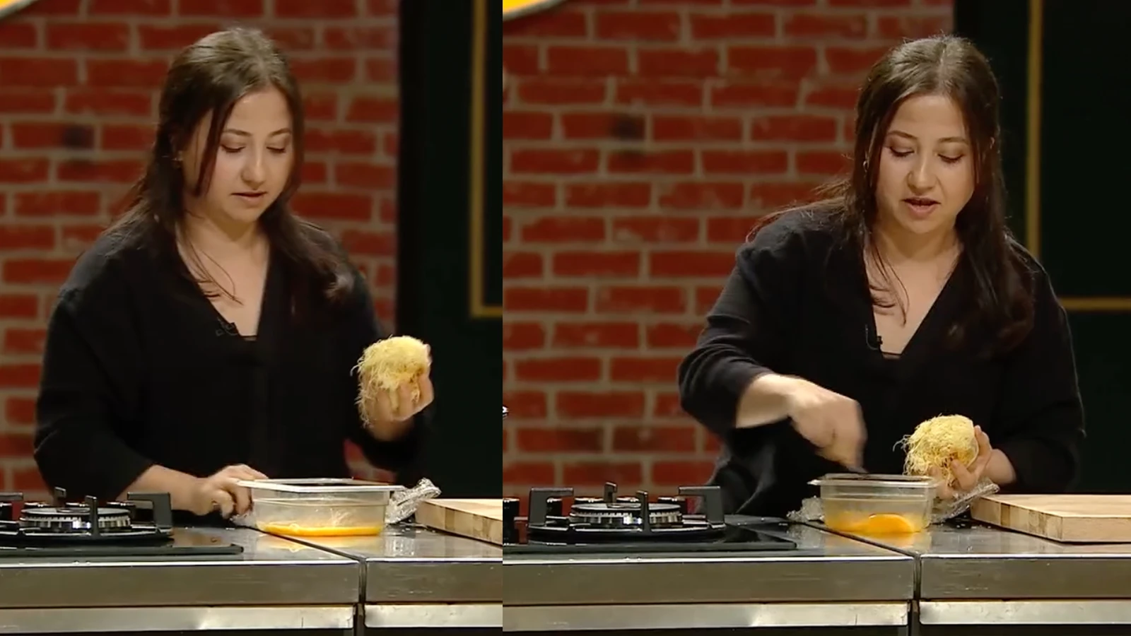 Masterchefte sarma kadayif ruzgari Sedanin tarifi cok konusuldu