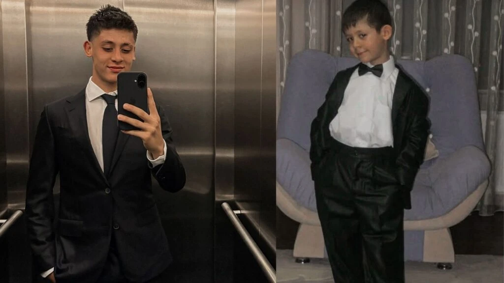 Milli futbolcu Arda Güler çocukluk fotoğrafını paylaştı! Annesi Serap Güler yorum yaptı!