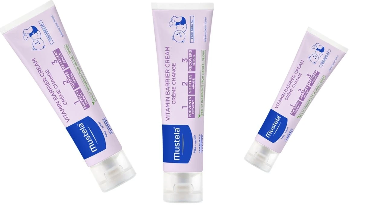 Mustela Vitamin Barrier 1 2 3 Cream Pisik Onleyici Bakim Kremi