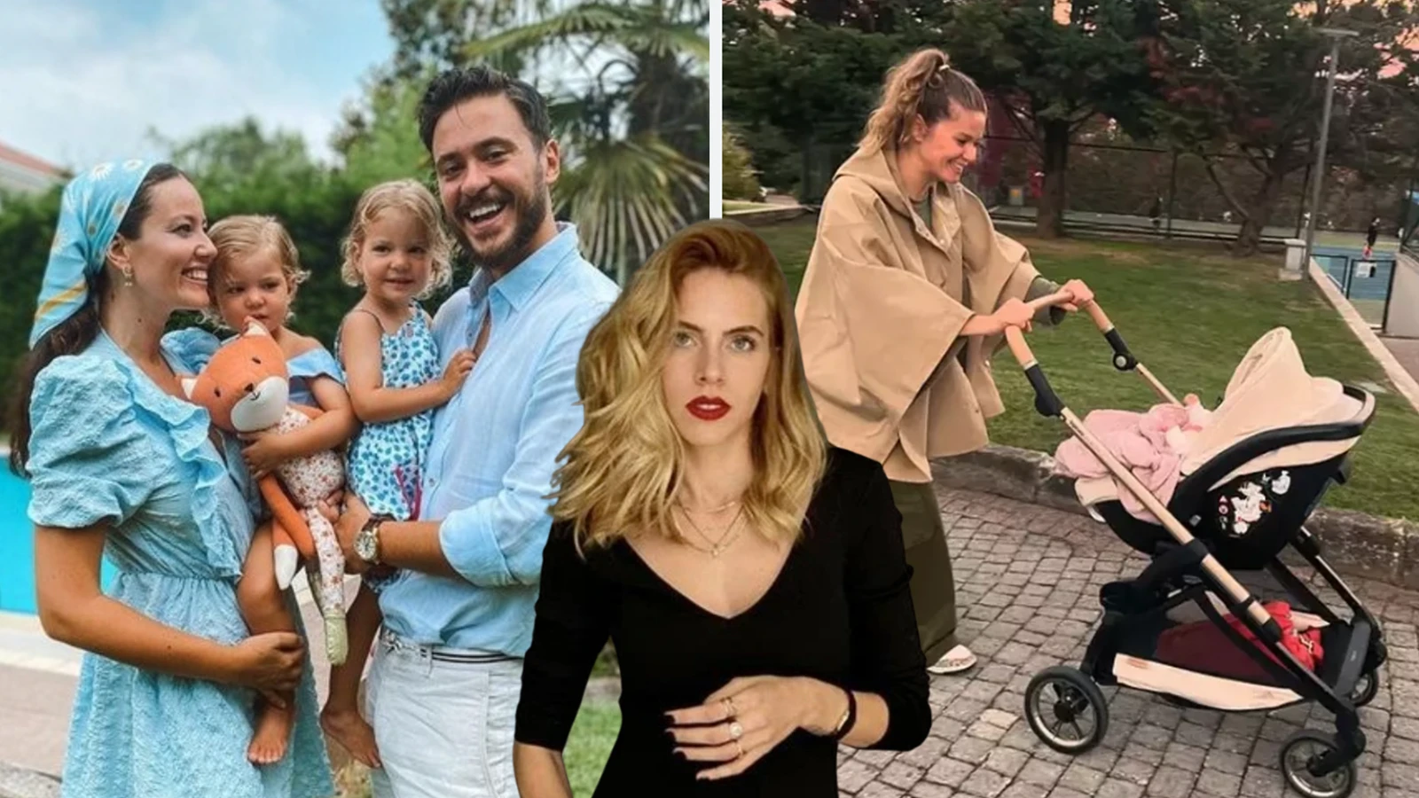 Pelin Akil Anil Altan Melis Isiten ve Burcu Biricik cocuklarla tatilde keyfinde