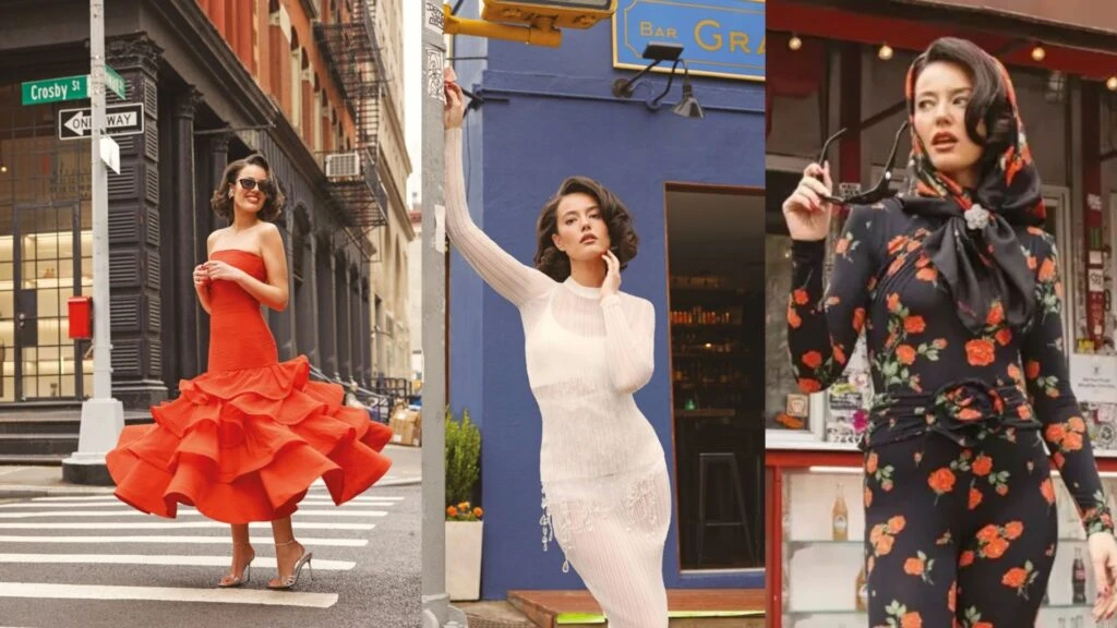 Pelin Akilin New Yorkta dikkat ceken pozlari