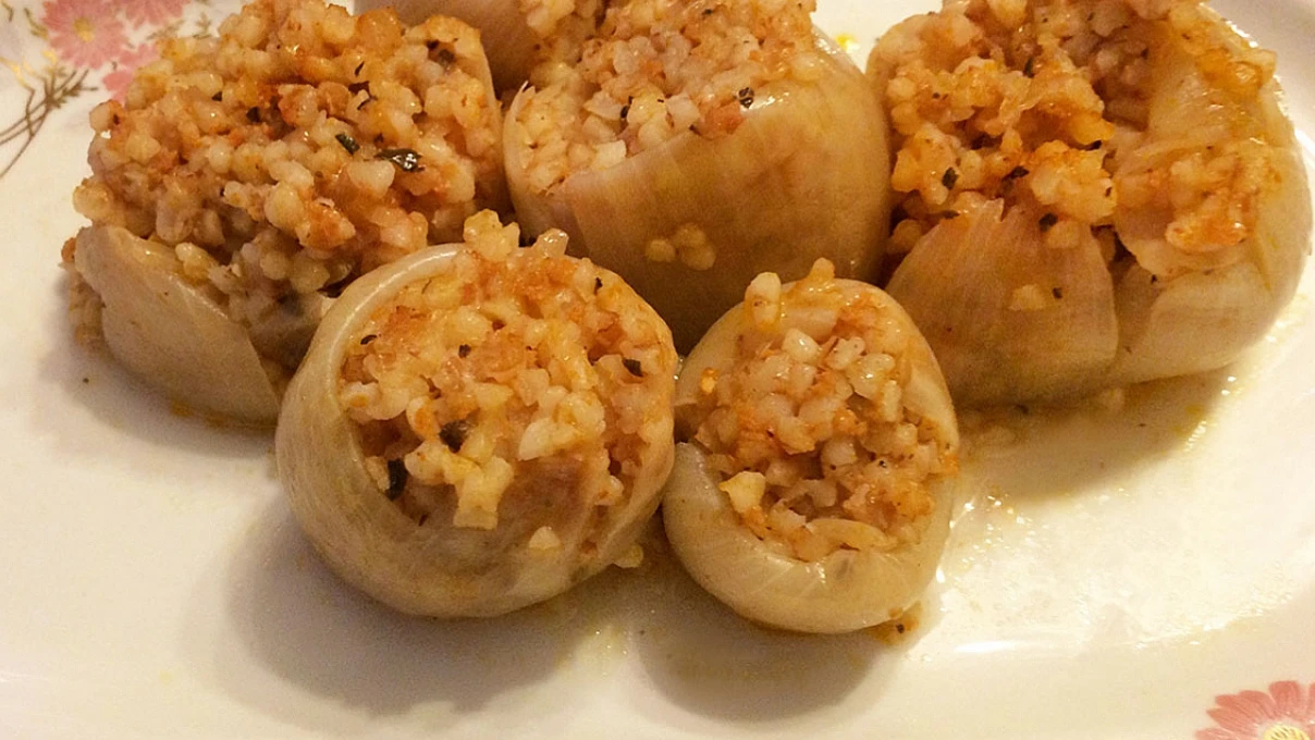 Sogan dolmasi 2