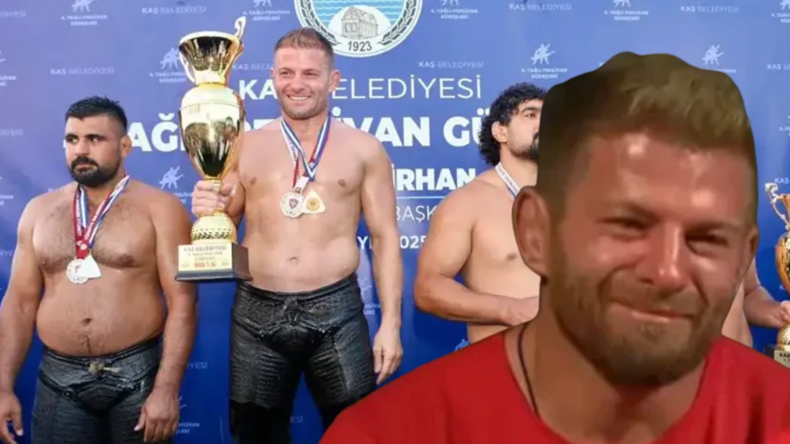 Survivordan elendi minderde destan yazdi Ismail Balaban yine baspehlivan oldu