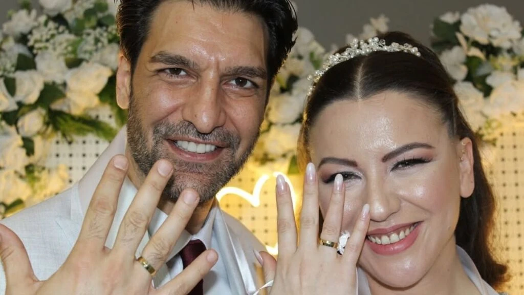 Taner Rumeli Ceyda Aşık çifti evlendi! 13 yıllık aşkta mutlu sona ulaşıldı