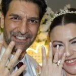 Taner Rumeli Ceyda Aşık çifti evlendi! 13 yıllık aşkta mutlu sona ulaşıldı