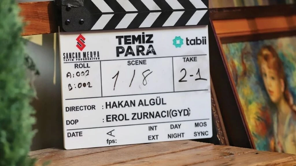 Temiz Para dizi setinden ilk kare geldi Temiz Para dizisi ne zaman yayinlanacak