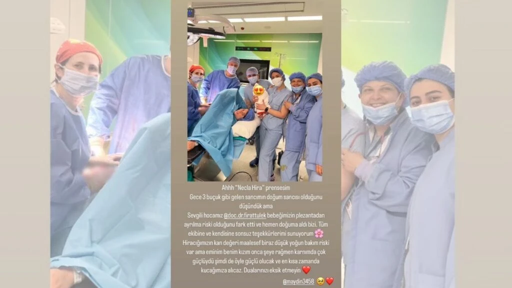 Tuğçe Tayfur üçüncü kez anne oldu! Ünlü şarkıcı bebeğinin yoğun bakım riski olduğunu duyurdu