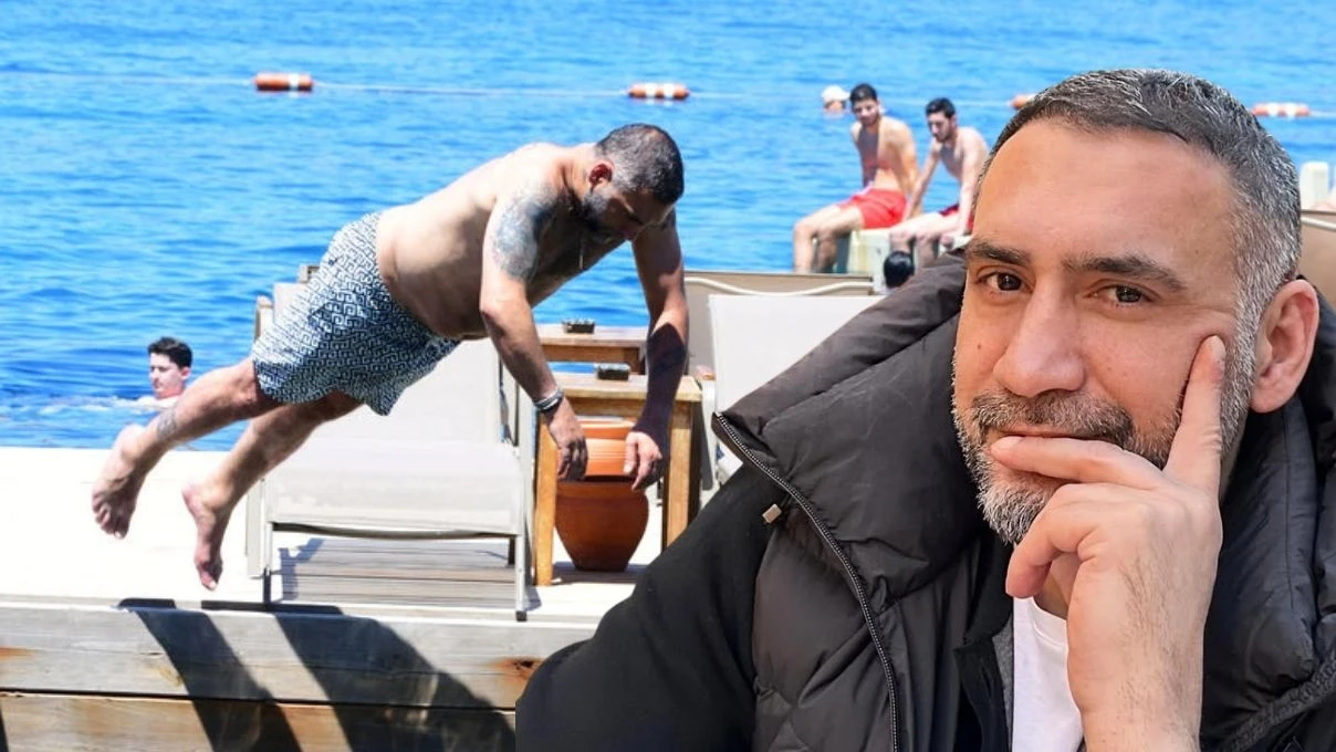 Eski futbolcu Ümit Karan Bodrum’da tatilin keyfini çıkardı!