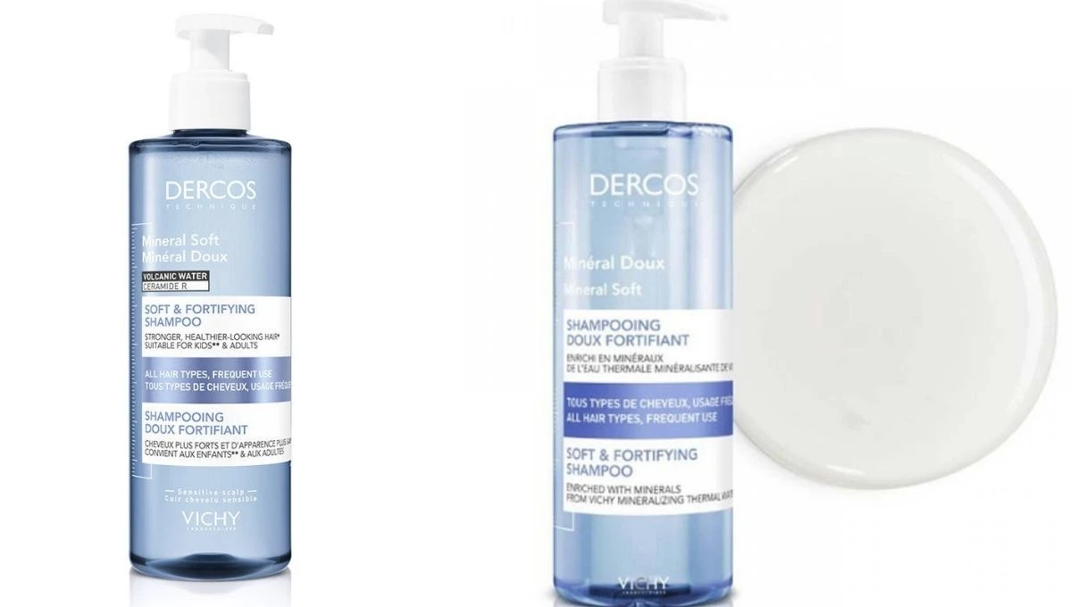 Vichy Dercos Mineral Soft Sampuan
