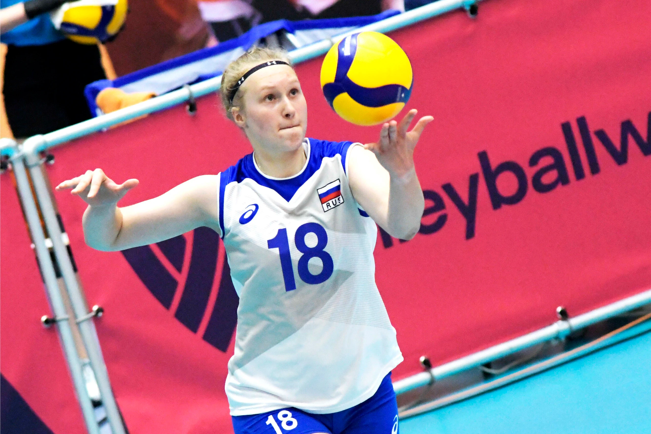 Aydın'ın yeni pasörü Viktoriia Kobzar Rusya Milli Takımı’nda! Hazırlık sürecinde Rusya formasını terletecek 1 Viktoriia Kobzar scaled