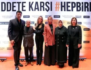 KADEM ‘Şiddete Karşı Hep Birlikte’ kampanyasını başlattı! Kenan İmirzalıoğlu ve Fulya Öztürkk’ten güçlü destek