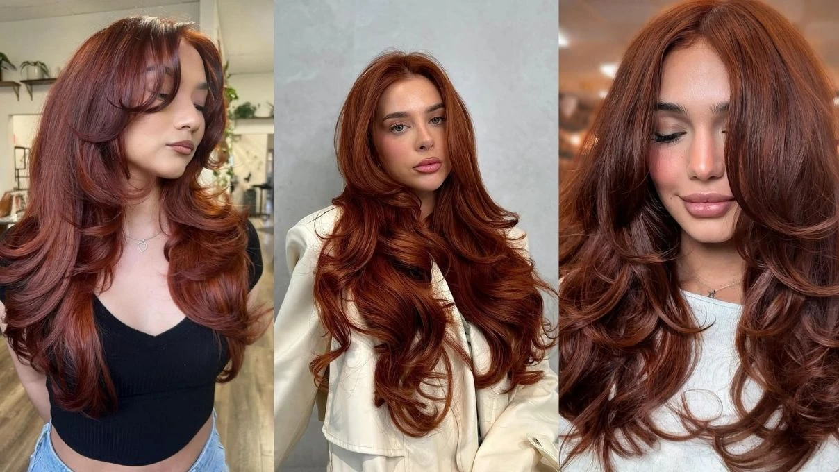 Kızıl bakırı saç rengi nasıl yapılır? Kızıl bakır ve kızıl kahve saç ...