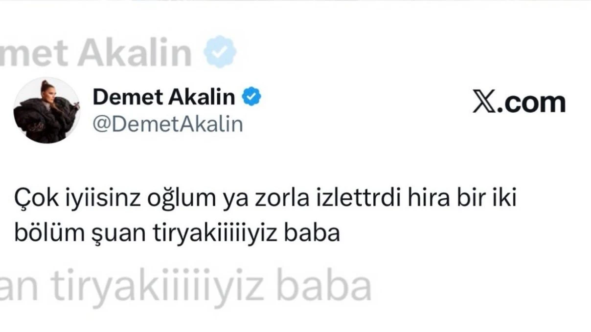 Taşacak Bu Deniz dizisine Demet Akalın’dan övgü dolu sözler! ‘Çok İyisiniz’ 9 Taşacak Bu Deniz dizisine Demet Akalın’dan övgü dolu sözler! ‘Çok İyisiniz’