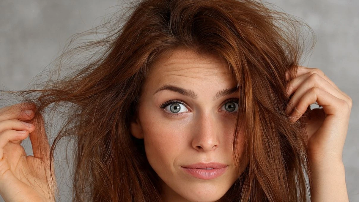 Kışın elektriklenen saçlar için en etkili ev yapımı bakım maskesi! 