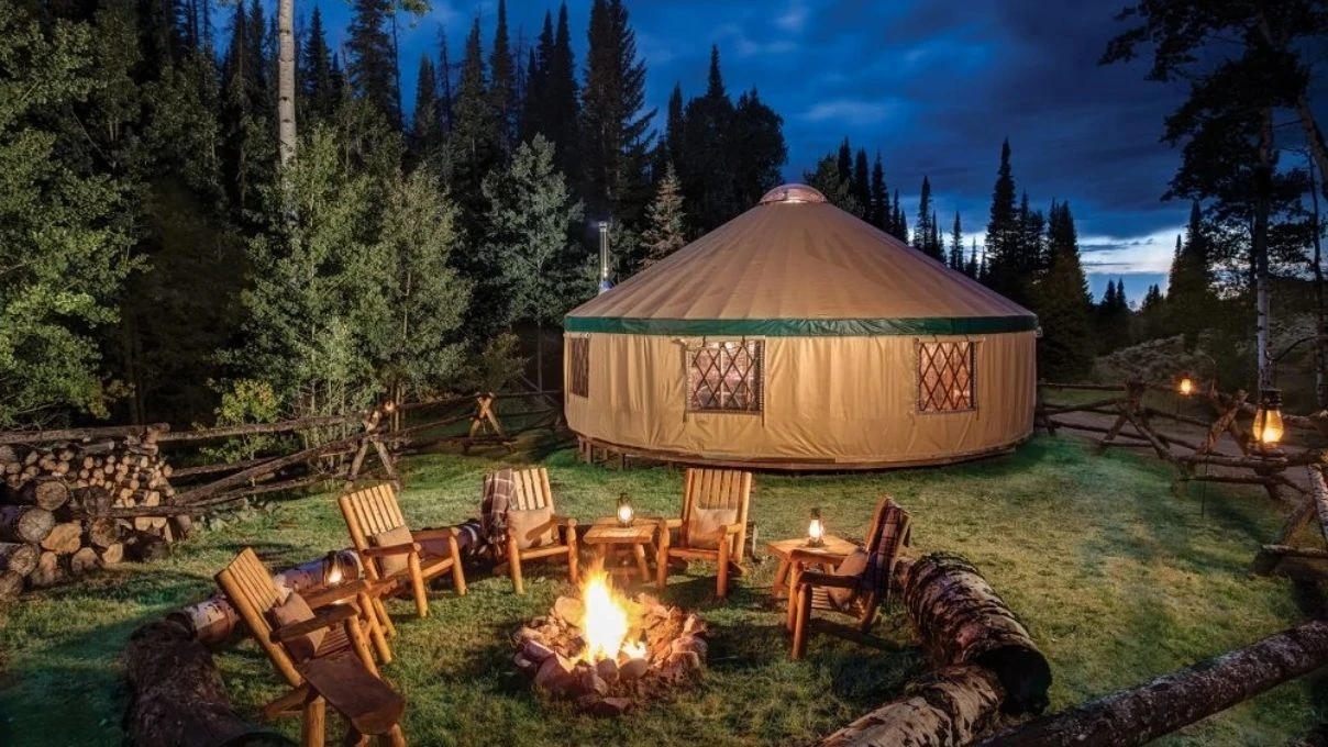 glamping done kubbeli cadir