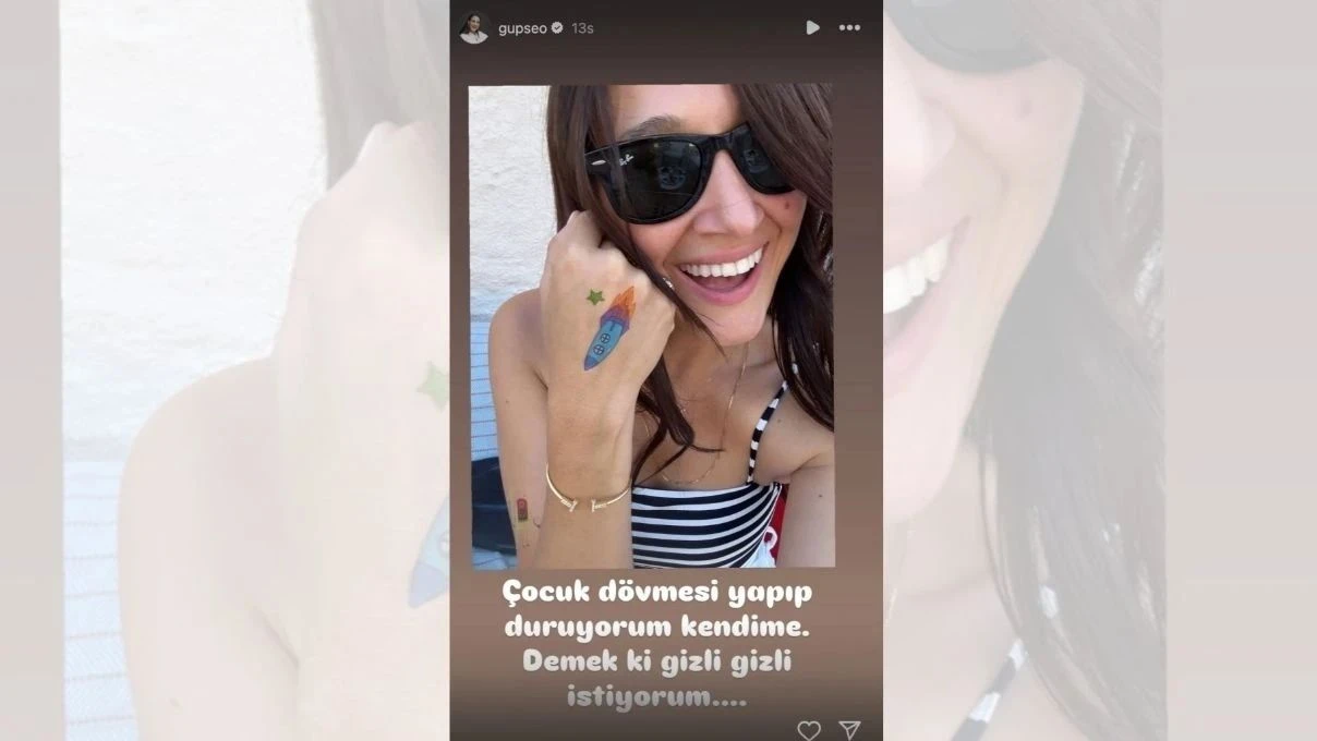 Gupse Özay ve Barış Arduç’tan bebek sinyalleri! Ünlü çiftten hamilelik mesajları