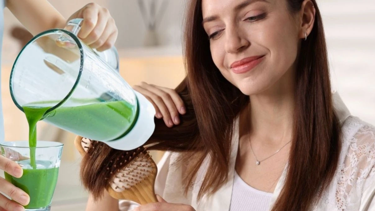 Güzelleşirken saçlarınız da uzasın! 5 malzeme ile 2 etki