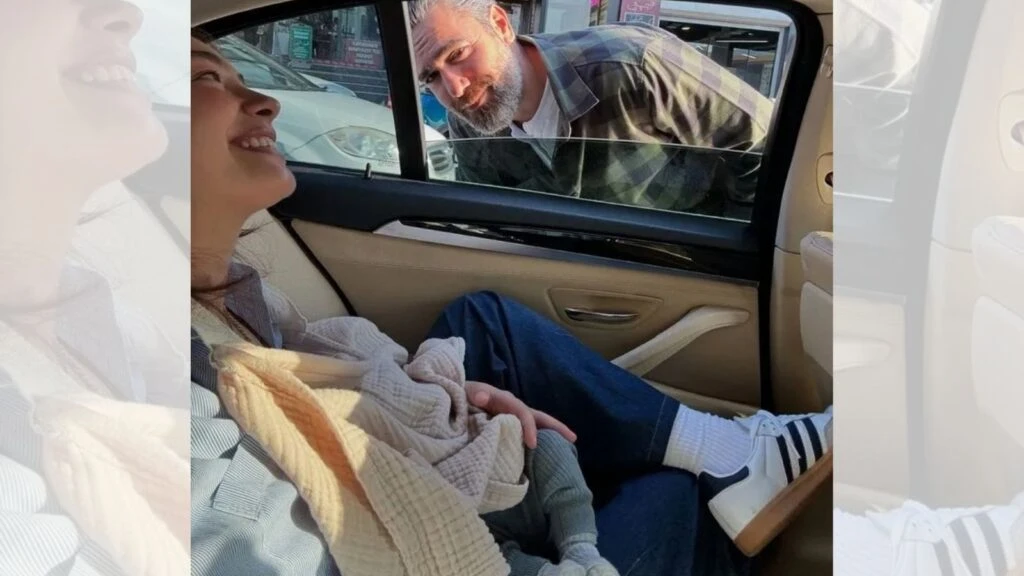 Neslihan Atagül annelik hissini tek kareyle anlattı! Atagül çiftinden ilk kare geldi 