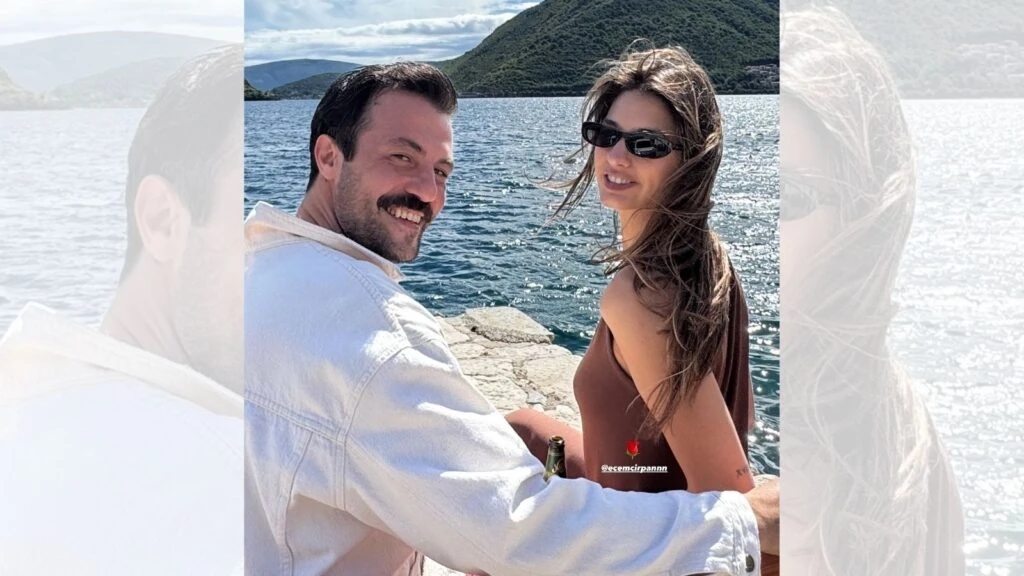 Lider Şahin ile Ecem Çırpan’dan aşk dolu tatil pozu!