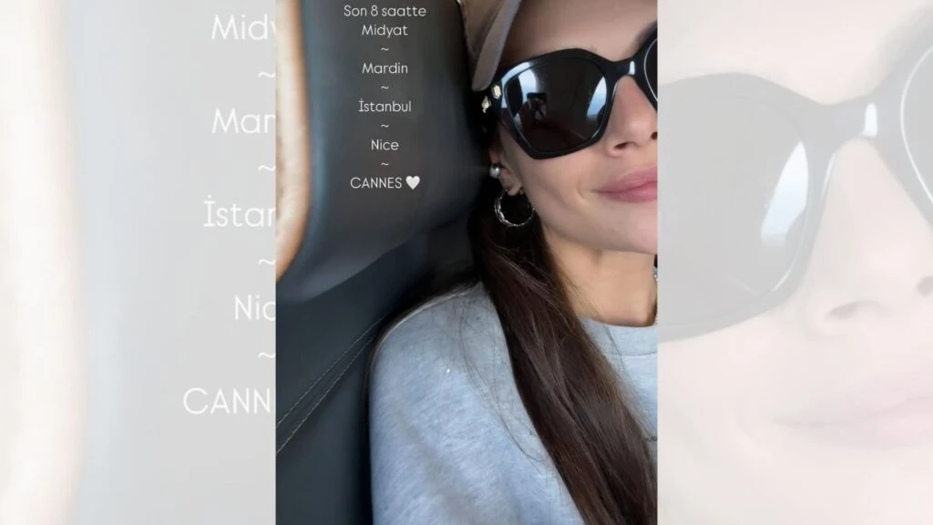 Sinem Ünsal Cannes yolcusu! Kırmızı halıda göz kamaştırmaya hazırlanıyor
