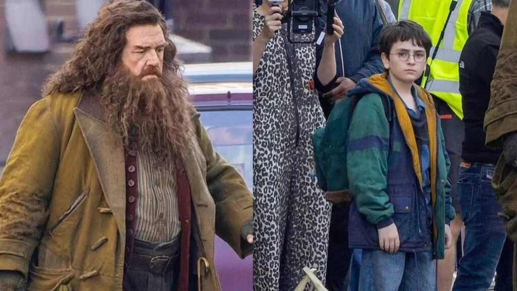 Harry Potter dizisinin çekimleri Londra sokaklarında başladı! Setten gelen görüntüler izleyicileri heyecanlandırdı