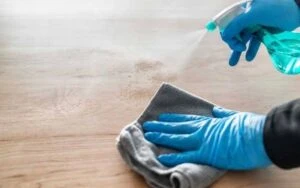 how to remove black urine stains from hardwood floors