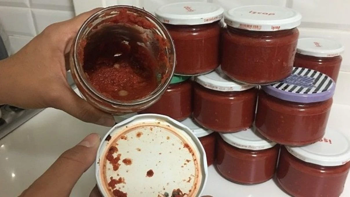 kavanoz kapaklari neden paslanir