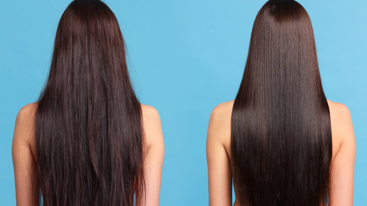 Saç botoksu mu keratin mi? 2025’in kadınlar arasında en çok aranan bakım türü 4 keratin bakimi 1