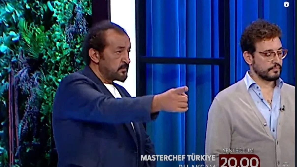 masterchef tabaktan sac cikti mehmet sef sinirlendi