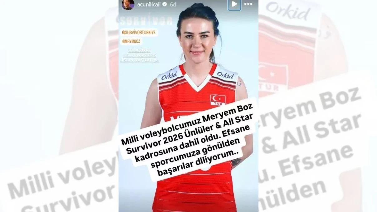 Survivor 2026 yarışmacısı Milli Voleybolcu Meryem Boz kimdir kaç yaşında? Meryem Boz hangi takımlarda oynadı?