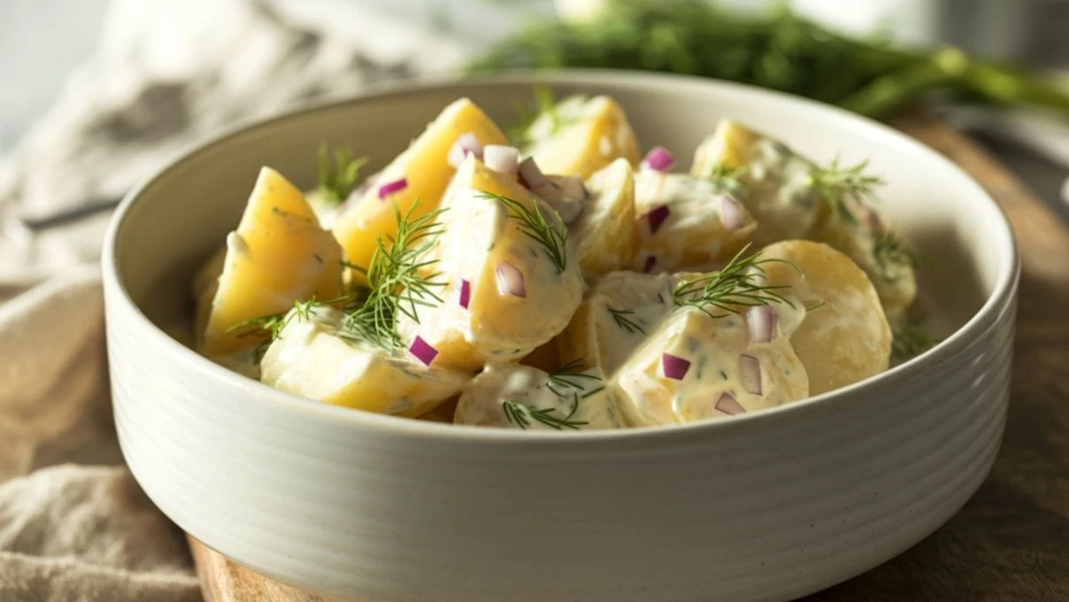 5 çaylarını vazgeçilmezi! Patates salatasına yeni sos trendi