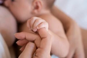 postnatal period with mother child