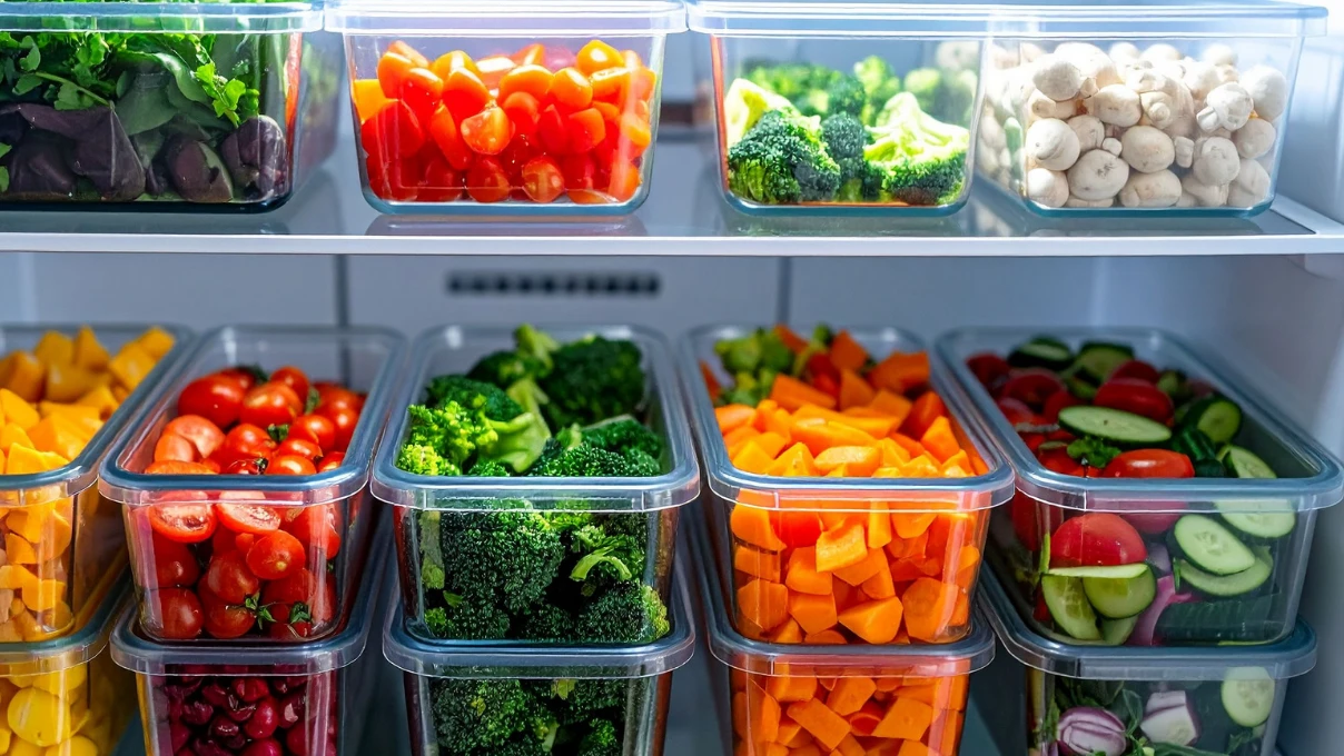 Buzdolabında sebzelerin çürümesini engelleyen 1 malzeme! 5 sebze 2