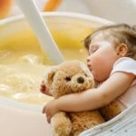 Kabızlığa son uykuya merhaba! Annelerin yeni gözdesi şeftalili uyku maması