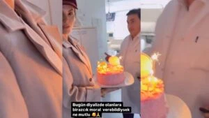 tulin sahinden annesine surpriz